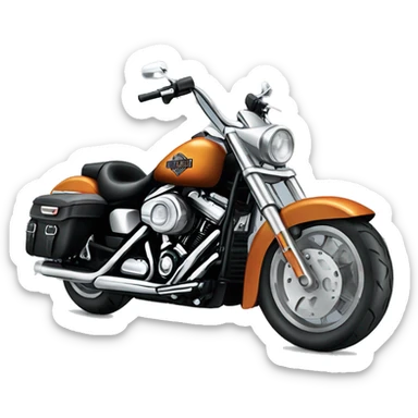 Harley Davidson Motorcycle sticker