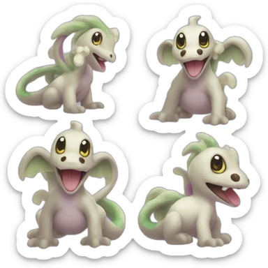 goodra smeargle fusion sticker
