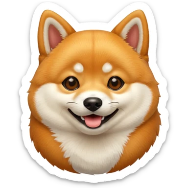 Funny dogesh animated sticker