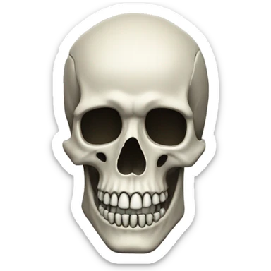 Sigma with skeleton sticker