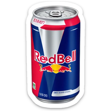 RedBull can sticker