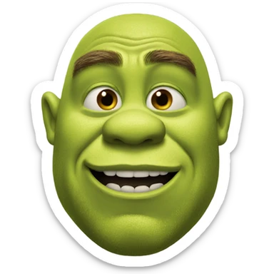 Shrek sticker