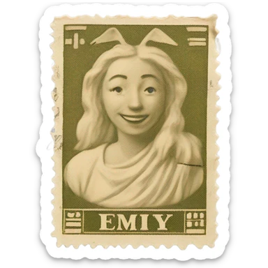 A singular Stamp is a small piece of paper or adhesive material used as evidence of payment for postage, often decorative sticker