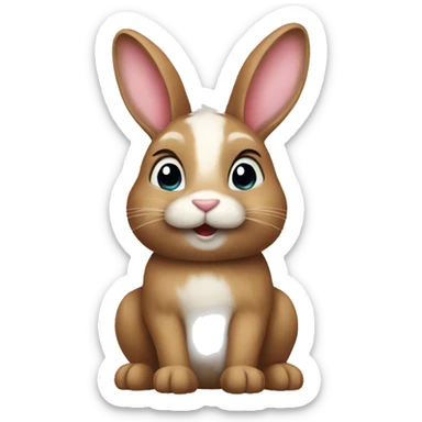 Bunny  sticker