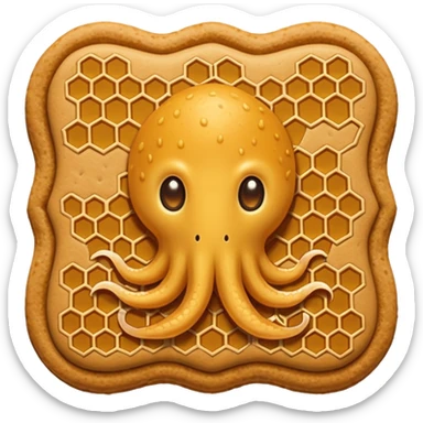 Squid game dalgona cookie sticker