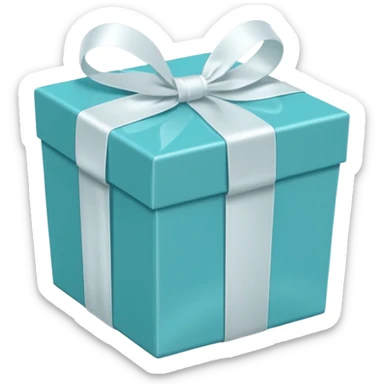 Tiffany packaging sticker