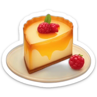 flan patissier sticker