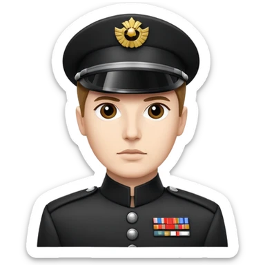 Star Wars Imperial officer in uniform sticker