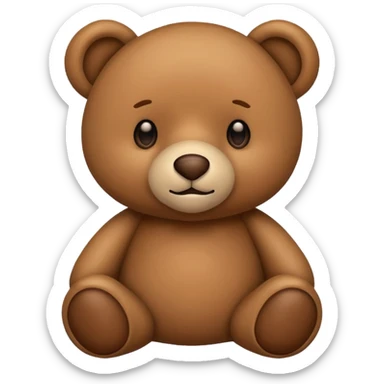 teddy bear sticker