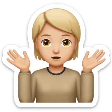 🤷‍♂️ recreate this in batter way sticker