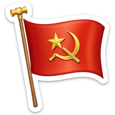 Ussr flag sticker
