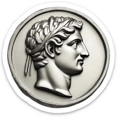 Greek coin sticker