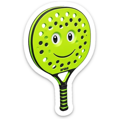 Standard Pickleball racquet sticker