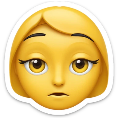 side eye emoji sticker