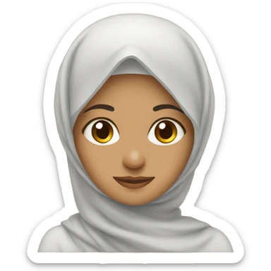 Muslim women sticker