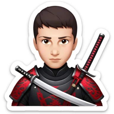 Katana Master sticker
