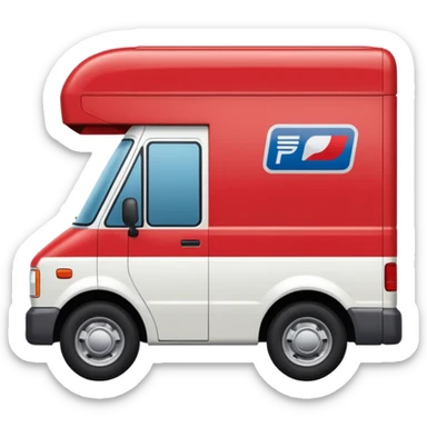 Canada post branded van sticker