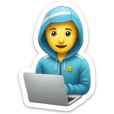 website-visitor-with-laptop sticker