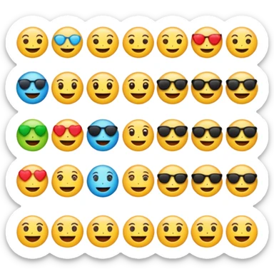 emojis de nivel sticker