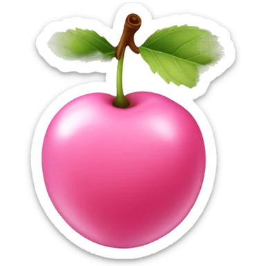 Baby pink cherry  sticker