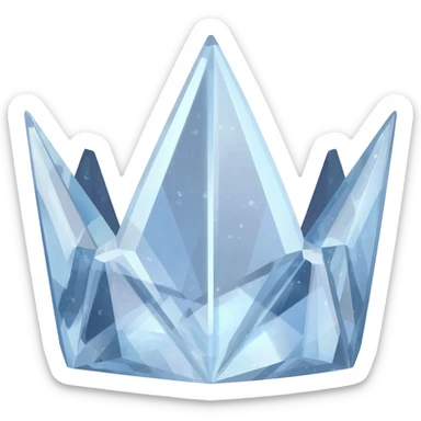Crystal Crown sticker