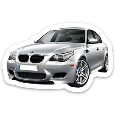 BMW M5 E60  sticker