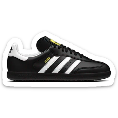 Adidas samba black sticker