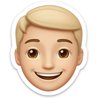 Singe heureux  sticker