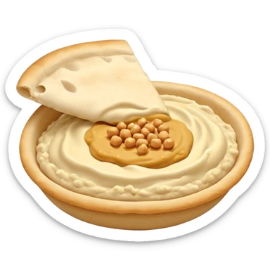 mashed cheakpeas pita sticker