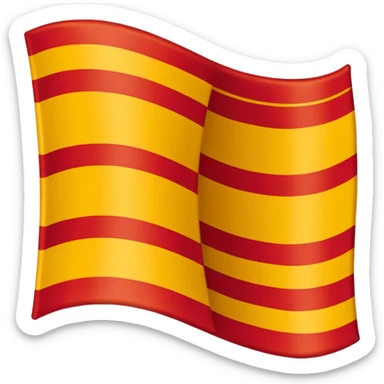 Bandera de la comunidad valenciana 2026 sticker