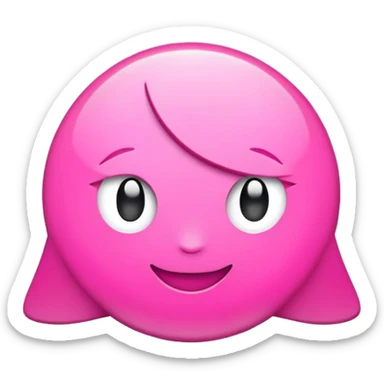 ChatGPT pink logo sticker