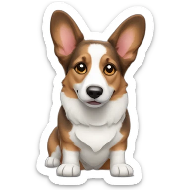 Cardigan welsh corgi sticker