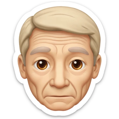 1800's european male sticker