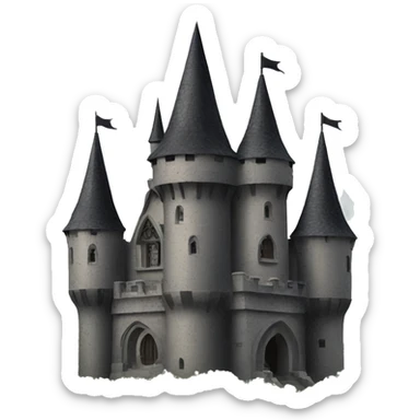 Gothic castle  sticker