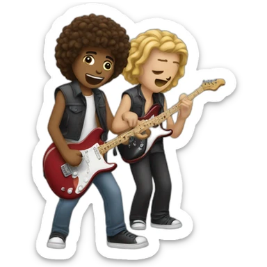 jamming band sticker