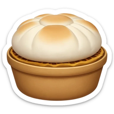 round bun or siopao emoji sticker