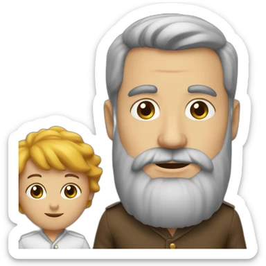 Barbe à papa sticker