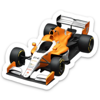 Formula 1 McLaren lando norris car sticker