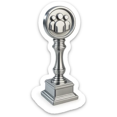 something that symbolizes the best the "staff" team sticker