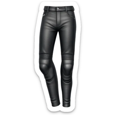Motorcycle leather pants  sticker