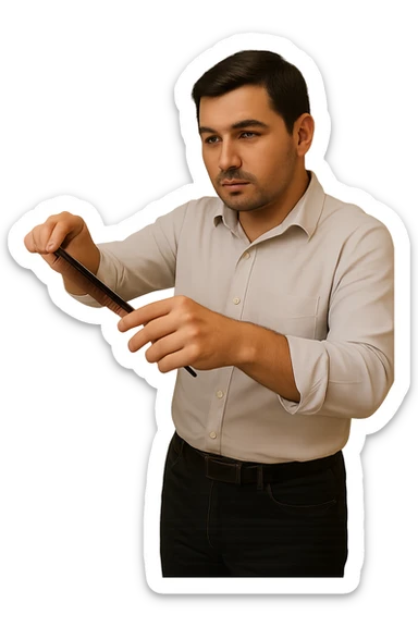 Now all that's left is the barber, take out the rest. sticker