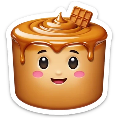 salted caramel sticker