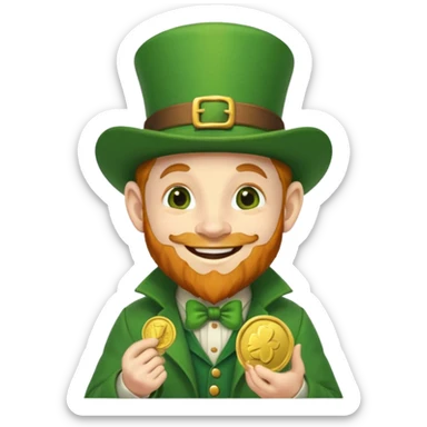 Leprechaun sticker