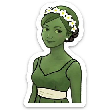 Mom at wedding  sticker