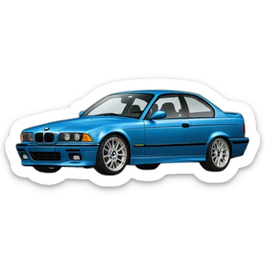 Bmw e36 sticker