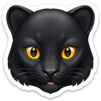 Panthère noire Bagheera sticker
