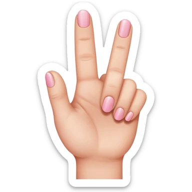 Pinky promise sticker