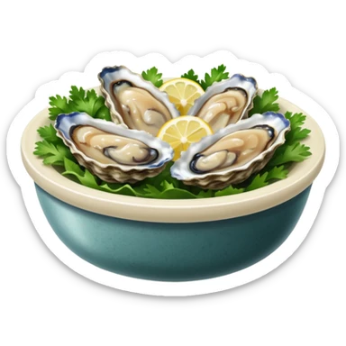 oyster salad sticker