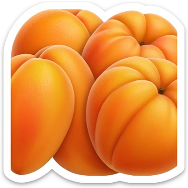 apricot sticker