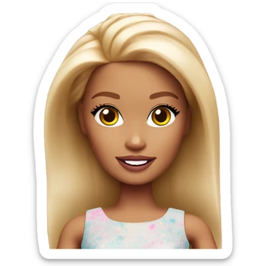 barbie sticker